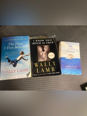 Wally Lamb Paperback Book Lot